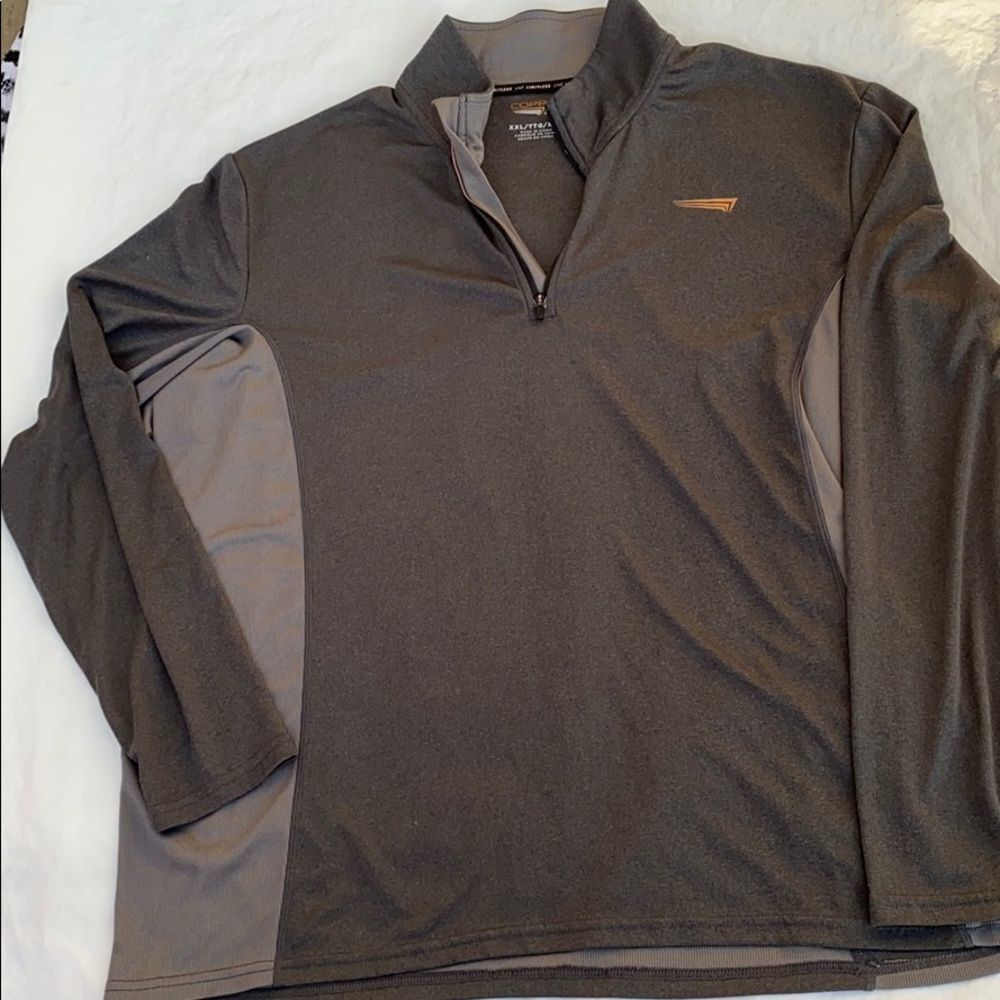 Copper Fit quarter zip men’s long sleeve shirt XXL